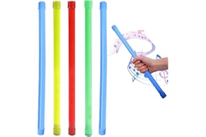Sound Tube, Groan Tube, 5PCS 15.9 Inch Noise Maker Toy Funny Giggle Stick Plastic Sound Party Favor Sensory Bubble for Kids a