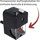 Westcott Pencil Sharpener Black E-14216 00 with Table Clamp 7-12 mm view 4