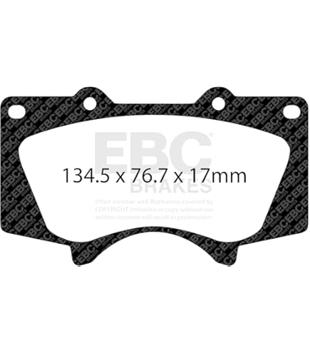 EBC Brakes GD1345 3GD Series Dimpled & Slotted Sport Rotor - Runs Cooler, Reduces Brake Fade For Trucks & SUVs