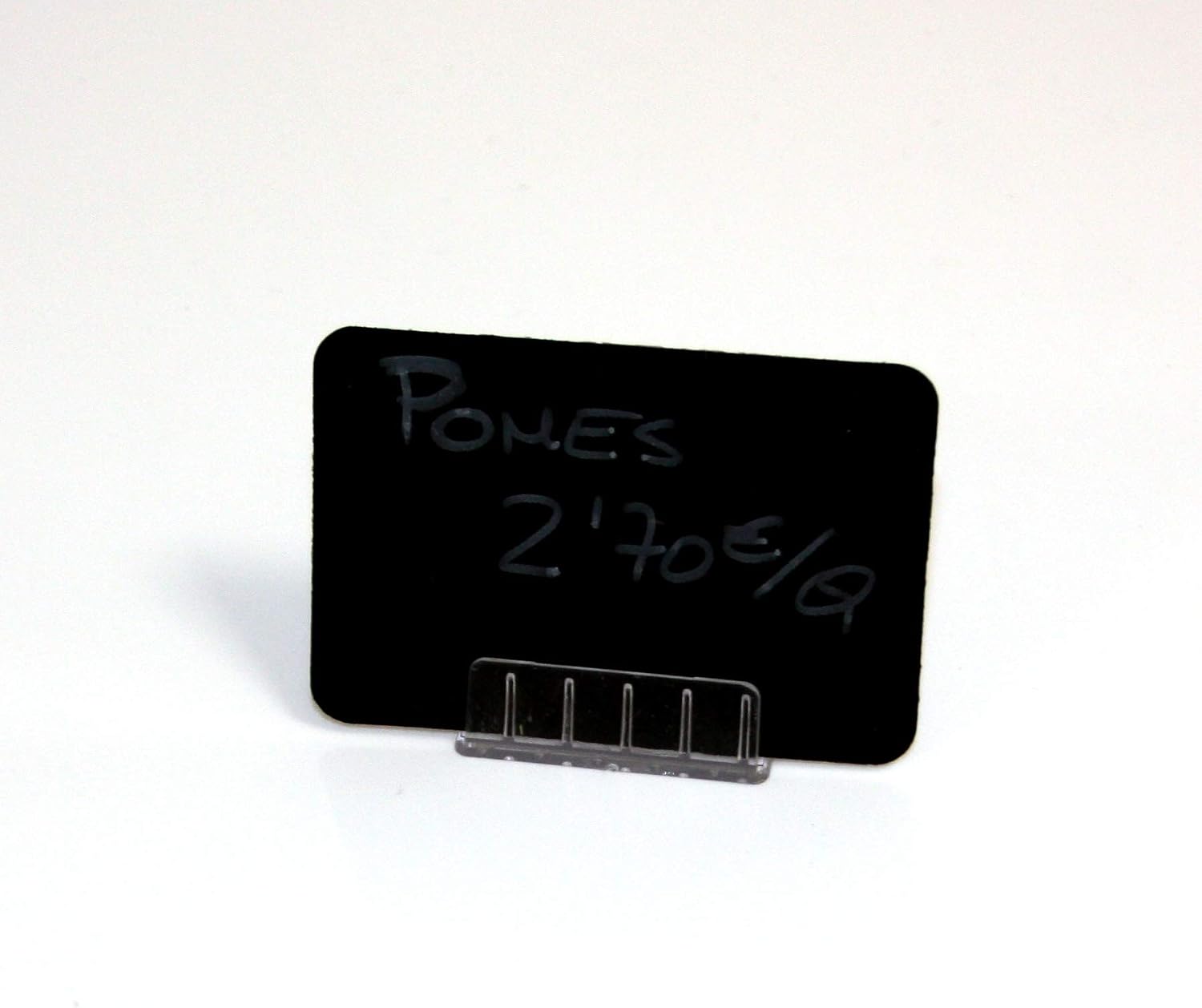 50 x Price Tag Holders With Front Slot For Inserting Card - Ideal For Price Placing - Not Included Cards - Image 5