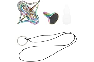 Decompression Toy, Colorful Gyroscope Toy Adult Gyroscope Toy Steadily Fascinates for Adults(Colorful)