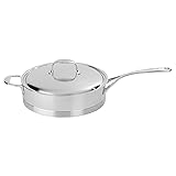 DEMEYERE ATLANTIS, 11-INCH, 5.1-qt SAUTÉ PAN WITH