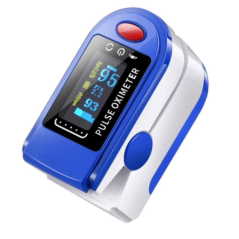 【Fаst Dеlivеry】Kasenxet Fingertip Вlооd Охуgеn Measuring Sensor LED Display Digital SрО2