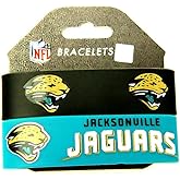 Aminco International NFL-BC-207-30 Silicone Rubber Bracelet - Jacksonville Jaguars
