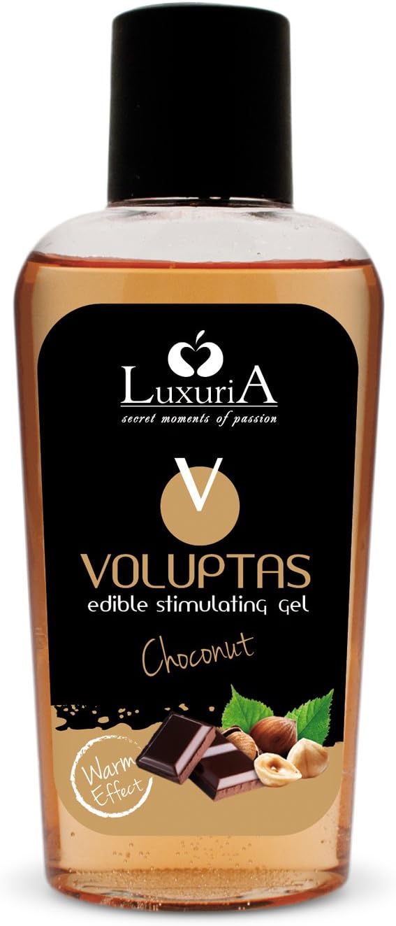 Luxuria 100 ml Choconut Voluptas Edible Warming Stimulating Gel, 100 ml (Pack of 1)