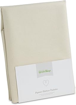 green sheep mattress protector
