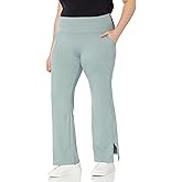 Jockey Women's Relaxed Fit High Waist Flare Leg Yoga Pants