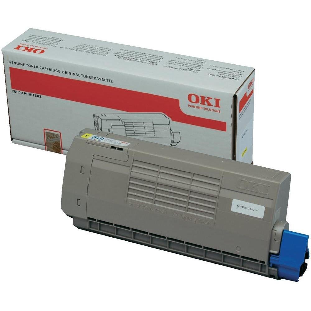 Oki 44318605 C711 Toner Cart - Yellow — image 1