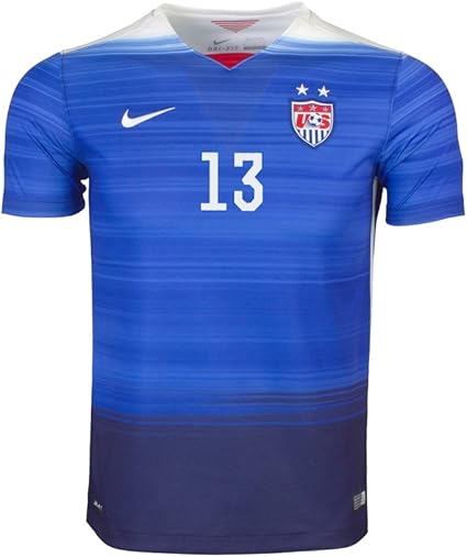 Amazon.com: NIKE Alex Morgan Youth Kids Medium U.S. Soccer Authentic Away Stadium USA Jersey 