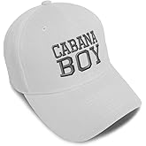 Custom Baseball Cap Cabana Boy Embroidery Dad Hats for Men & Women Strap Closure