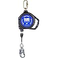 Palmer Safety SRD 30 FT. Self Retracting Lifeline I ANSI Z359.14-2021 Class 1 I SRL Device Swivel Top Galvanized Cable w/Small Steel Snap Hook I Fall Arrest Safety Yoyo