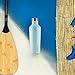Corkcicle Canteen Waterman Collection-Water Bottle & Thermos-Triple Insulated Shatterproof Stainless Steel, 25 oz, Waterman Grey