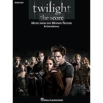 Twilight The Score | Piano Solo Sheet Music Book from the Motion