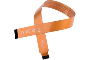 CeedLomi Official CSI FPC Flexible Cable Compatible with Raspberry Pi 5, 22Pin to 15Pin Camera Cable, 300mm/30cm/0.98ft Lengt