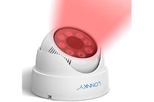 LONNKY VR Illuminator Infrared Light Compatible for Quest 3, Quest 2, PSVR2, PS5 VR2, Enhance Hand Tracking Immersive No-Light Disturbance Increase Tracking Sensitivity with Power Adapter (White)