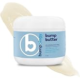 Bumpology Bump Butter, Hydrating Balm for Pregnancy, Stretch Marks, 4 oz | 3-in-1 Belly Balm, Dry Skin, Stretch Marks, Moisturizing Shea &amp; Cocoa Butter, Vitamin E, Physician Formulated