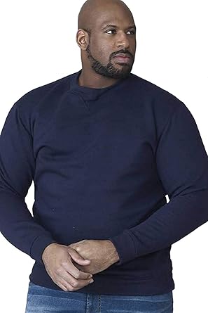 big and tall crew neck sweaters