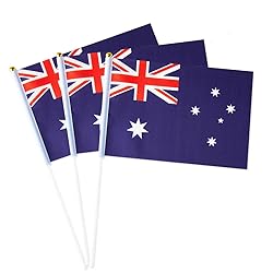 Australia Flag Australian Small Stick Mini Hand