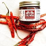 Spicy Chili Crisp Hot Chili Oil Sauce with Chili Flakes for Pizza and Ramen (Original, 2 oz)