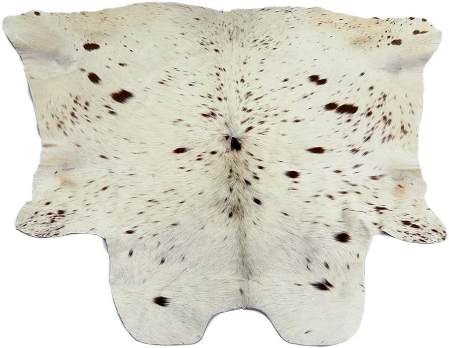 Celestial Leather London Cowhide Rug/Skin in Tricolour (127 cm X 127 cm) Luxurious Rug 1835
