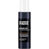 Scotch Porter Smoothing Beard Oil for Men, Warm Spice &amp; Musk Scent (1-Pack) | Nourishing Oil Seals in Moisture &amp; Smooths Flyaways - Frizz-Free, Fuller/Healthier-Looking Beard with All-Day Shine, 1.7 oz.