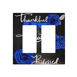 Spshian Outlet Covers Blue Rose Thankful Grateful