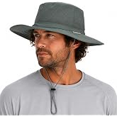 Spyder Mens Boonie Hat - UPF 50+ Wide Brim Cooling Fishing Bucket Hat | Lightweight Breathable Protection for Fishing, Hiking, Beach, and Camping on Sunny Summer Days
