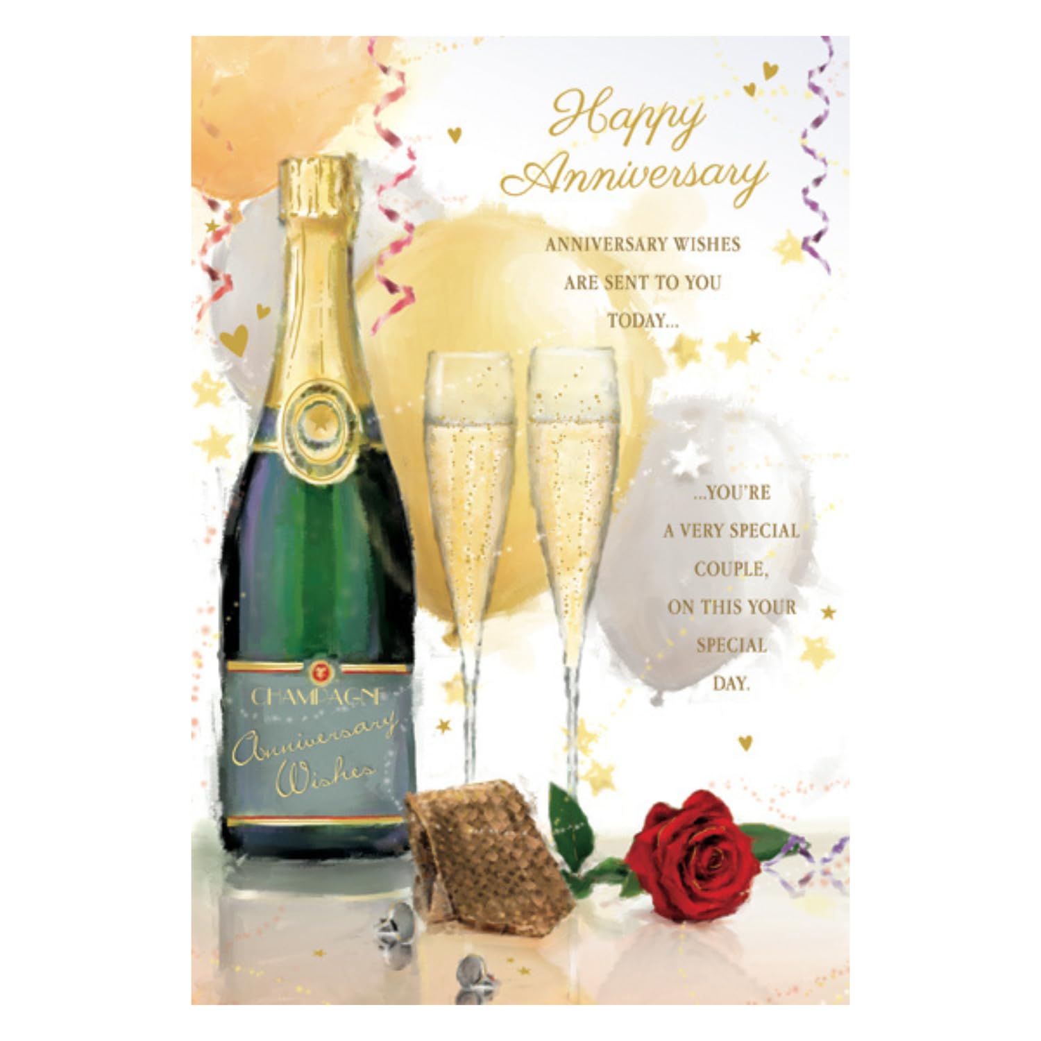 Happy Anniversary Card ~ with Love for a Special Couple