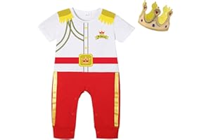 Pezhiqun Baby Boys Charming Prince Astronaut Doctor Outfit Newborn Infant Girls Halloween Vampire Bats Cosplay Costumes