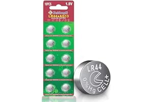 BEIDONGLI LR44 Batteries AG13 357 high Capacity 1.5V Button Coin Cell 10 Count Battery (10 Pack)