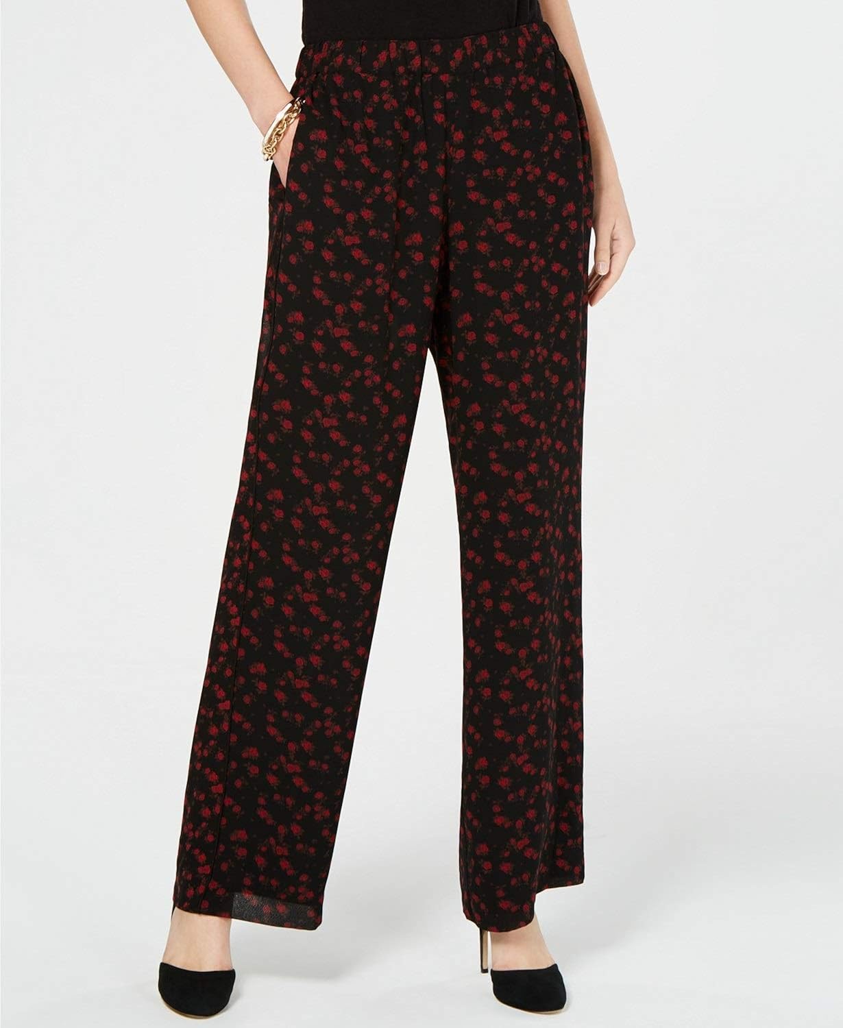 michael kors pants red