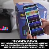 Mr Entertainer Nano Karaoke Machine & Portable Speaker 80W Dual Mics Lights view 7