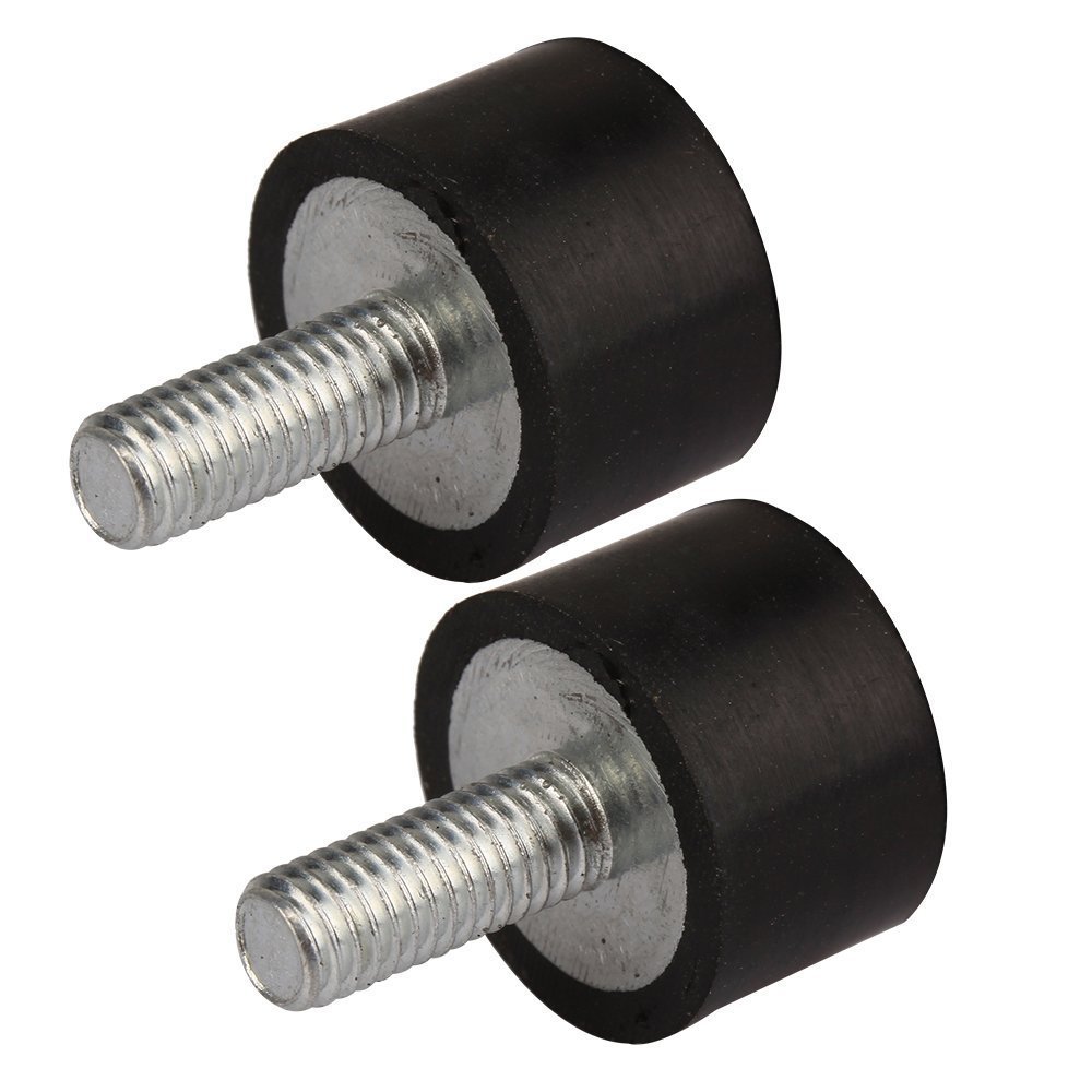 cnbtr VE M5 15 x 10 mm rosca macho de goma anti vibración ...