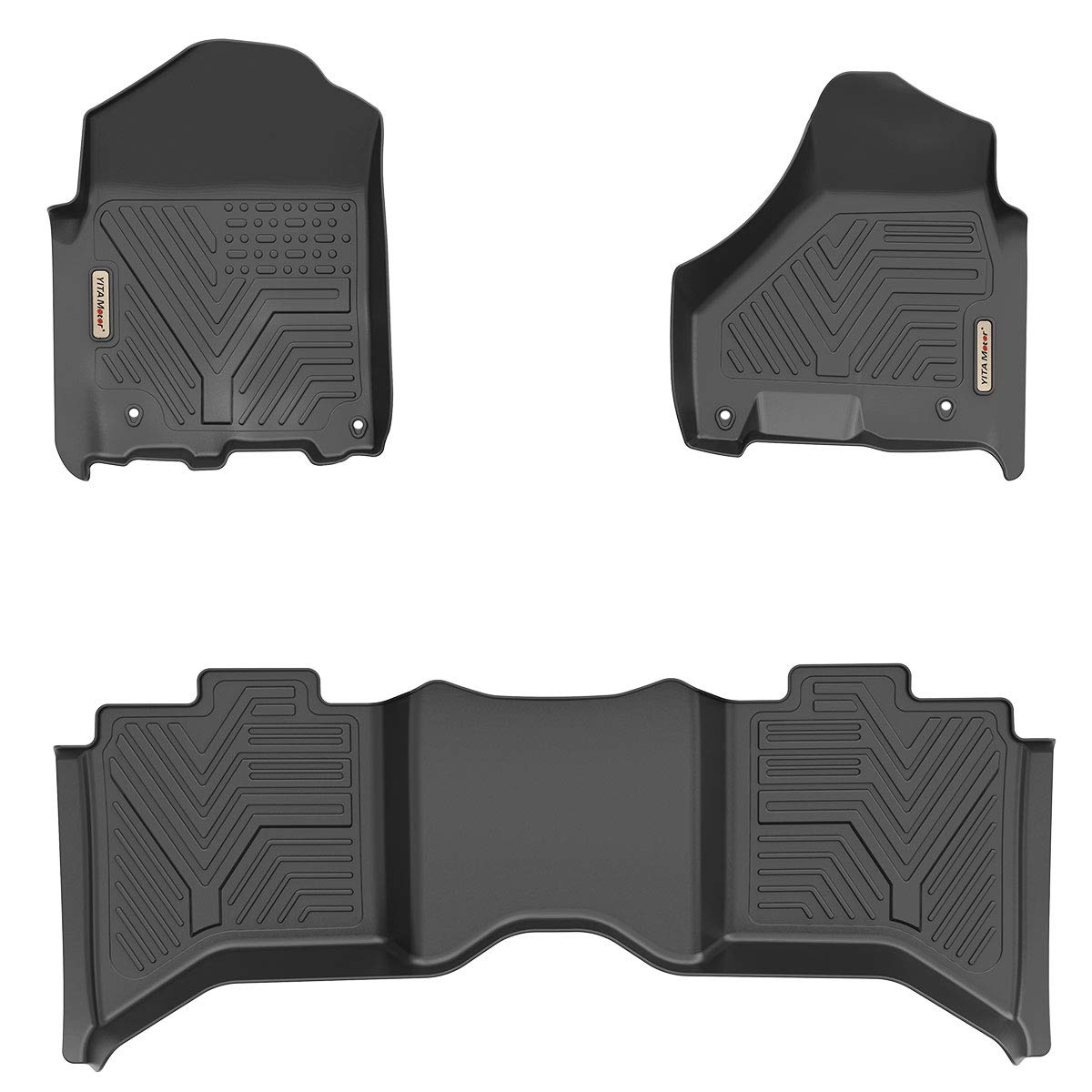 Yitamotor Floor Mats For F250 F350 Custom Fit Floor Liners