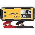GOOLOO Portable Car Jump Starter 3000A 12V Lithium Jump Starter Battery Pack for Up to 8L Diesel 10L Gas Engines,100W Two-Way Fast Charging SuperSafe Auto Battery Booster Jump Box, GT3000