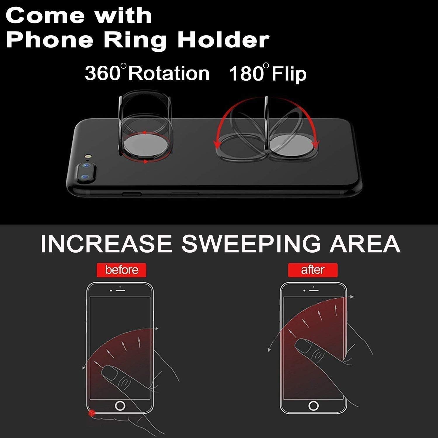 Battery for iPhone 6s, SUNZOS 3.82V 2200mAh High Capacity Replacement Battery Kit for iPhone 6s, 2020 Upgraded with Professional Tool Kit Instruction & A Phone Ring Stand: Home Audio & Theater