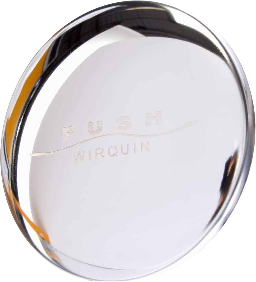Wirquin SP9261S Quick-Clac Stainless Steel Sink Stopper 6.5cm Diameter Wash