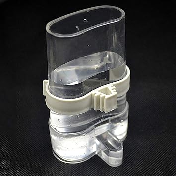 Amazon Kingsie 鳥用 フィーダー 水入れ 餌入れ 透明 給水器 給餌器 インコ オウム ケージに取り付け 鳥用品 M Kingsie 餌入れ 通販
