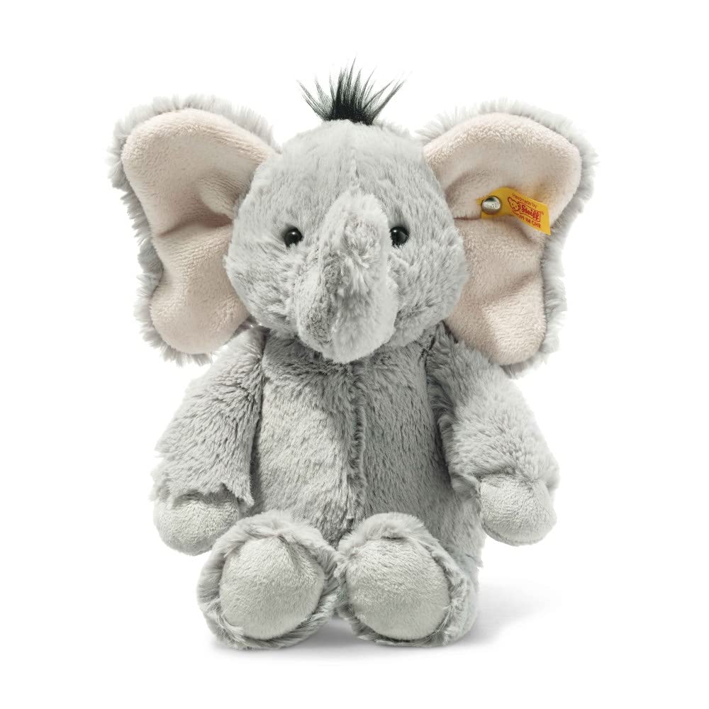 Steiff 064982 Soft Cuddly Friends Ella elephant, grey, 30 cm