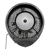 EcoJet 050101 Tornado Wall Mount Misting Fan in Grey