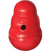 KONG Wobbler, Interactive Treat-Dispensing Dog Toy, for Medium/Large Dogs | Interactive Treat-Dispensing Toy &amp; Slow Feeder That Supports Healthy Eating &amp; Keeps Dogs Mentally Busy