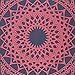 Gaiam Yoga Mat Classic Print Non Slip Exercise & Fitness Mat for All Types of Yoga, Pilates & Floor Workouts, Pink Marrakesh, 4mmthumb 1