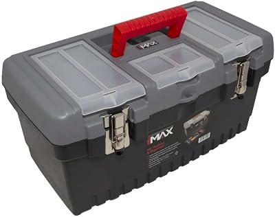 Hilka MTB19 Max 19 Inch Toolbox & Organiser Black Grey