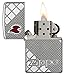 Zippo Armor Logo & Flame Pocket Lighter, High Polish Chrome
