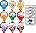 Coffee mate Liquid Creamer Singles 9 Flavor Variety Pack, Includes Original, French Vanilla, Hazelnut, Café Mocha, Italian Sweet Crème (Pack of 180) With By the Cup Sugar Packets