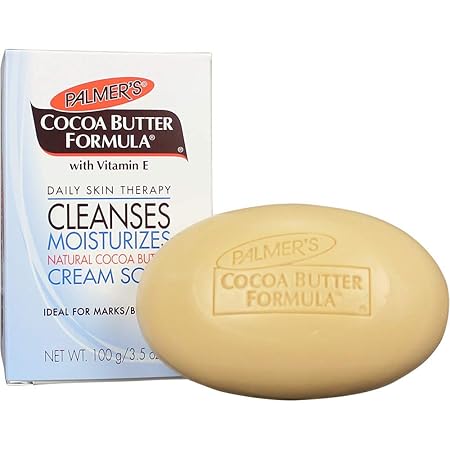 Amazon Com Palmer S Cocoa Butter Formula With Vitamin E Daily Skin Therapy Formula Cream Soap 3 5 Ounces Pack Of 12 Bath Soaps Beauty