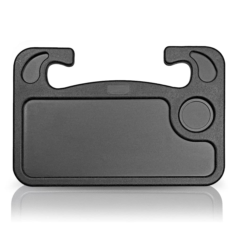 Photo 1 of SMINKA Car Steering Wheel Desk | Car Tray Table for Eating & Storing Laptop, Travel Car Accessories fits Most Vehicles Steering Wheels