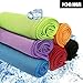 Jonhen Cooling Towel for Neck,Snap Cool Towel for Sports, Workout, Fitness, Gym, Yoga, Pilates, Travel, Camping & More