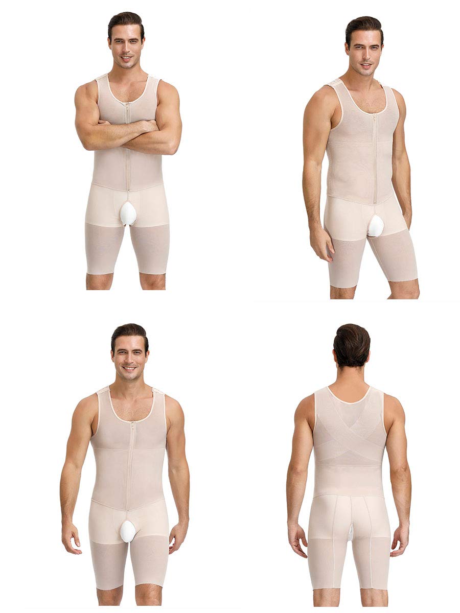 Men�s Shapewear Bodysuit Tummy Control Compression Men�s Shapewear Bodysuit Tummy Control Compression
