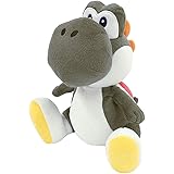 Little Buddy 1392 Super Mario Bros All Star Collection 7" Black Yoshi Plush